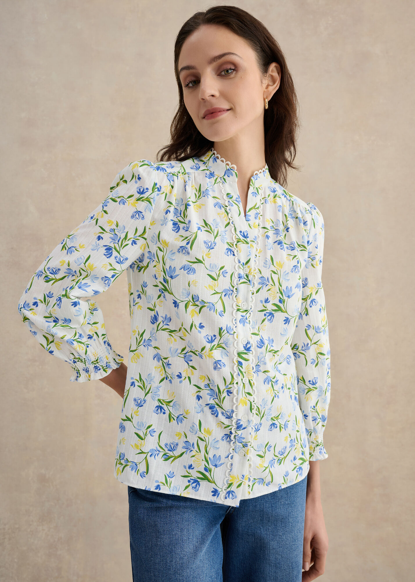 トップス SOORPLOOM Imelda Blouse (cloud) 6y 0126-6662-1144L00-IMELDA-