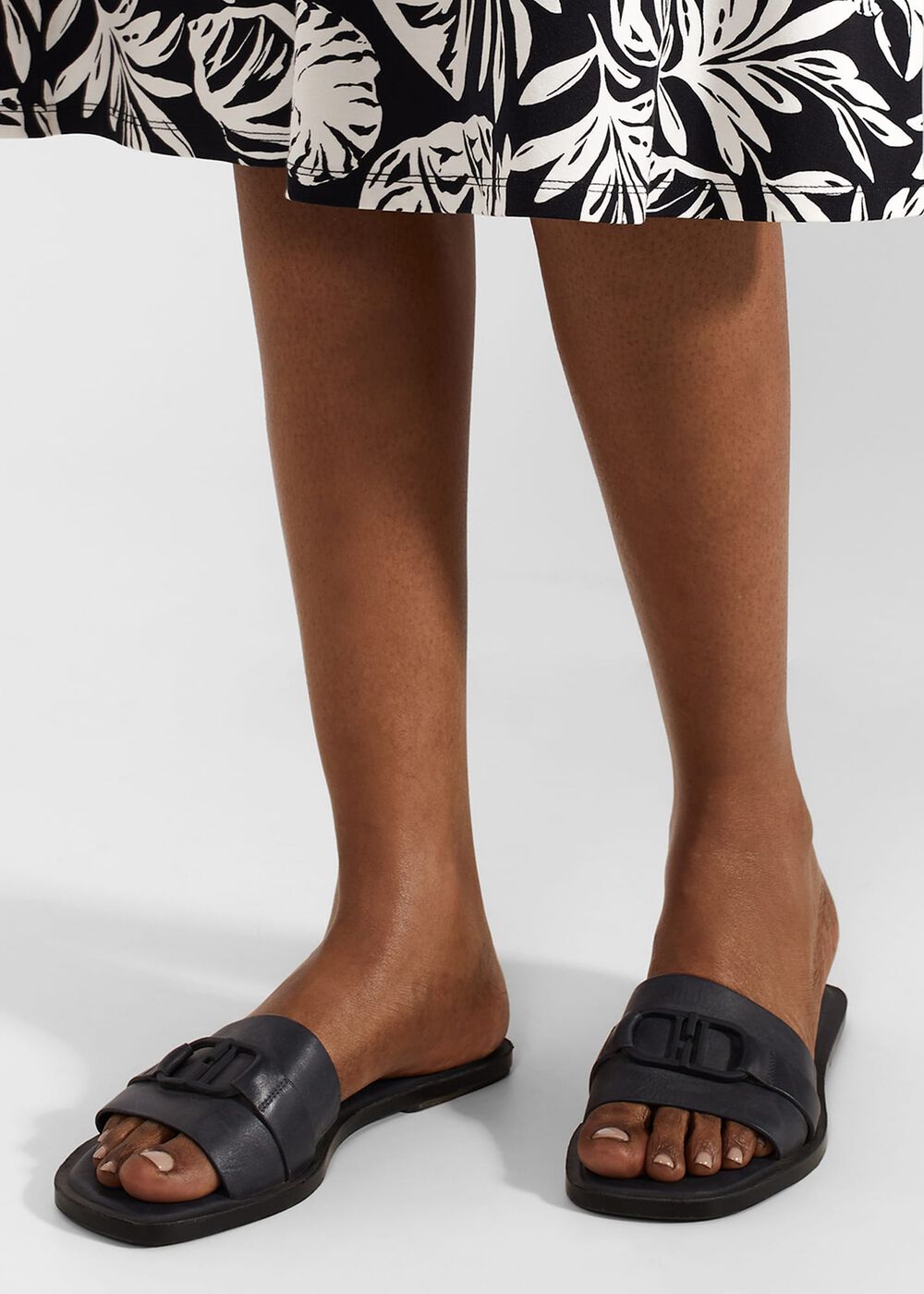 Eloise Sandals, Navy, hi-res