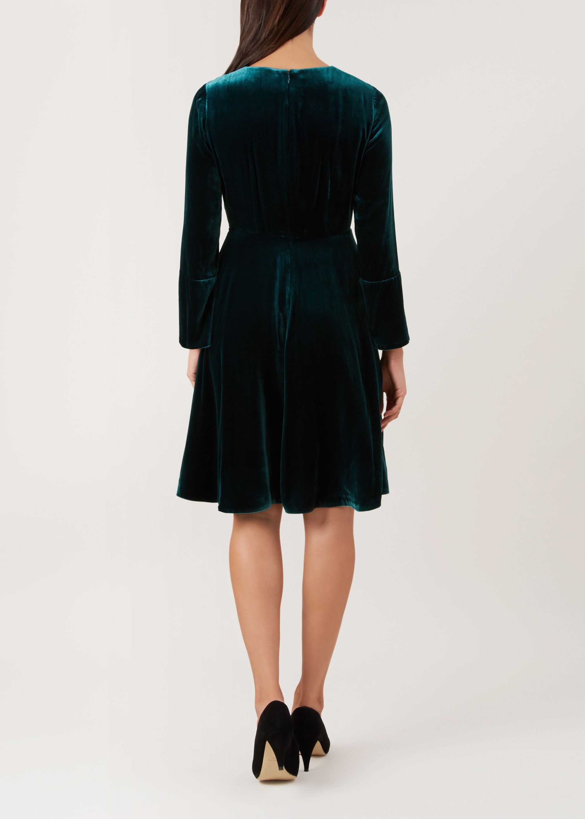 hobbs zinnia velvet dress