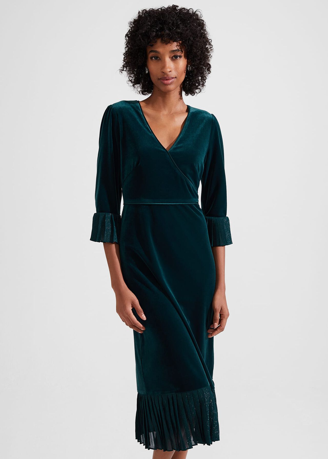 Petite Melodie Dress, Evergreen, hi-res