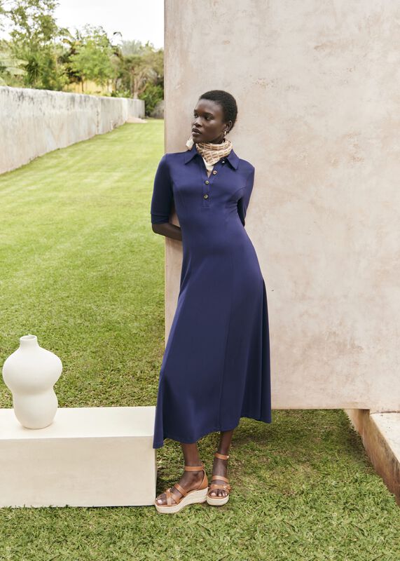 Azaria Ponte Dress