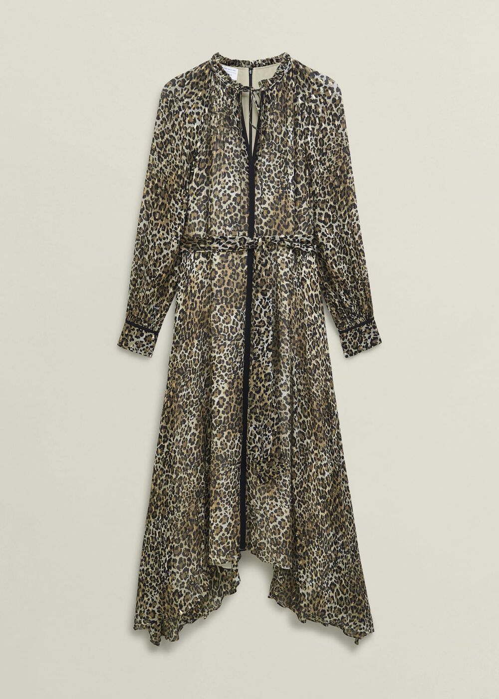 Aves Dress, Brown Multi, hi-res