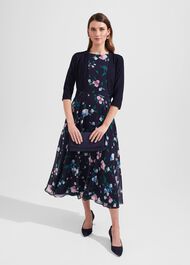 Carrie Bolero, Navy, hi-res