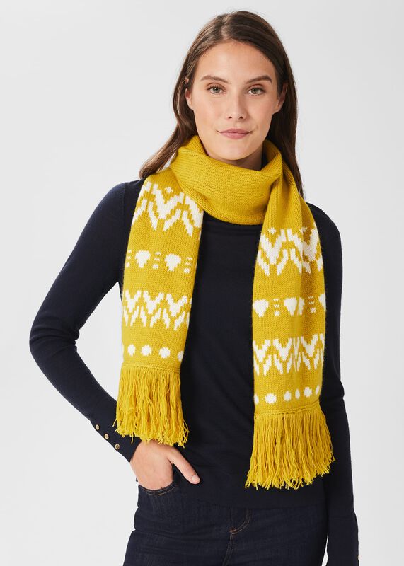 Meredith Fairisle Scarf