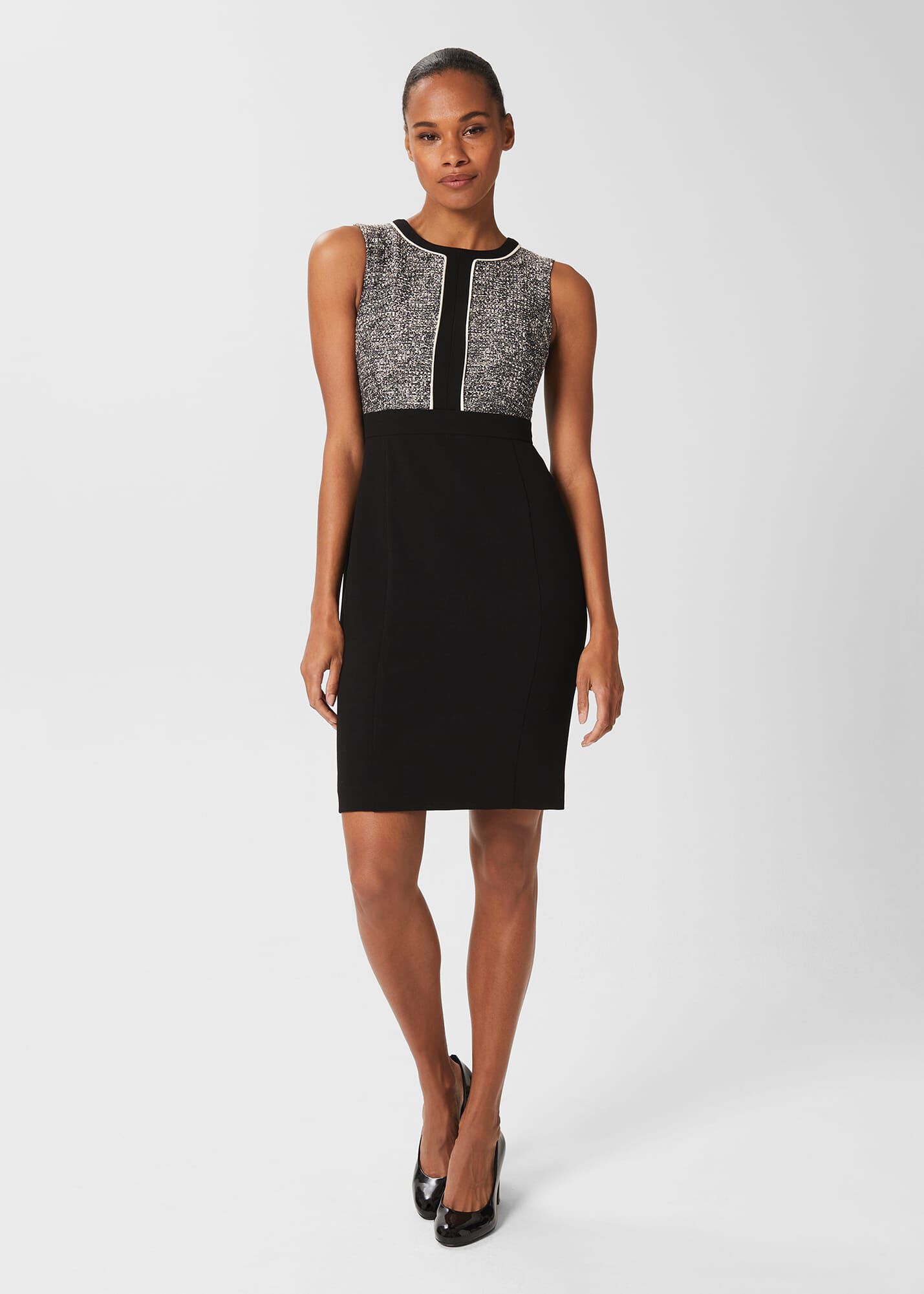 Black shift evening dress new arrivals