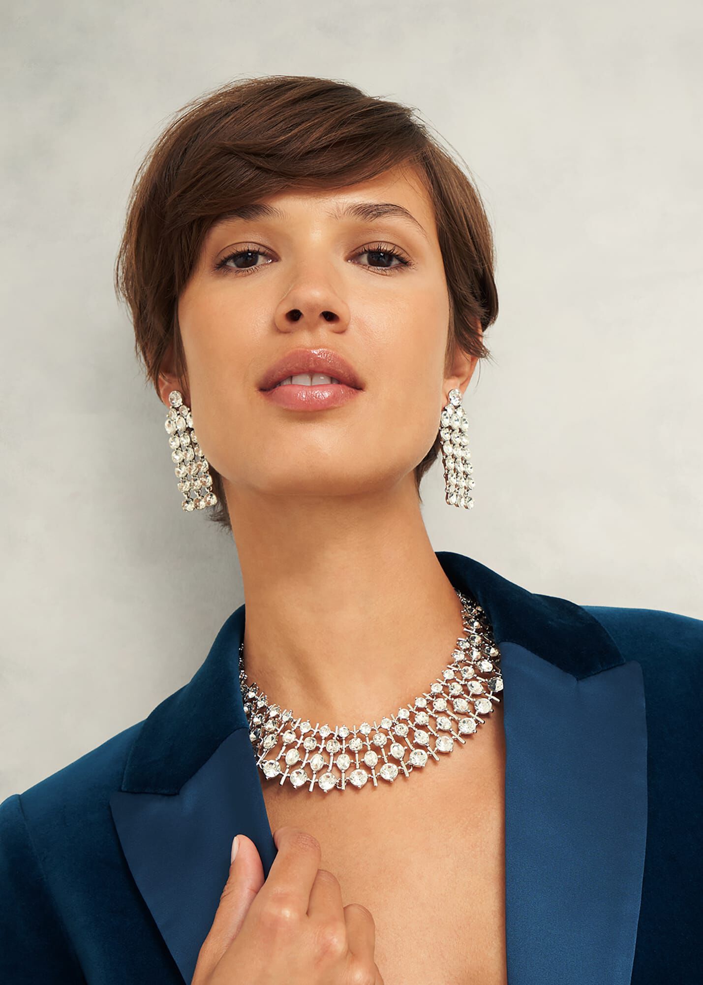 Hobbs pearl necklace top