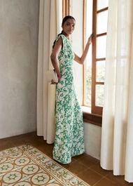 Cressida Jumpsuit, Cream Green, hi-res