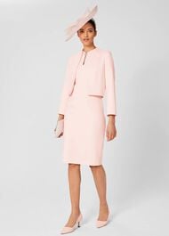 Esther Court Shoes, Pale Pink, hi-res