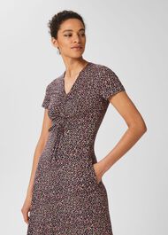 Simmy Jersey Dress, Navy Multi, hi-res