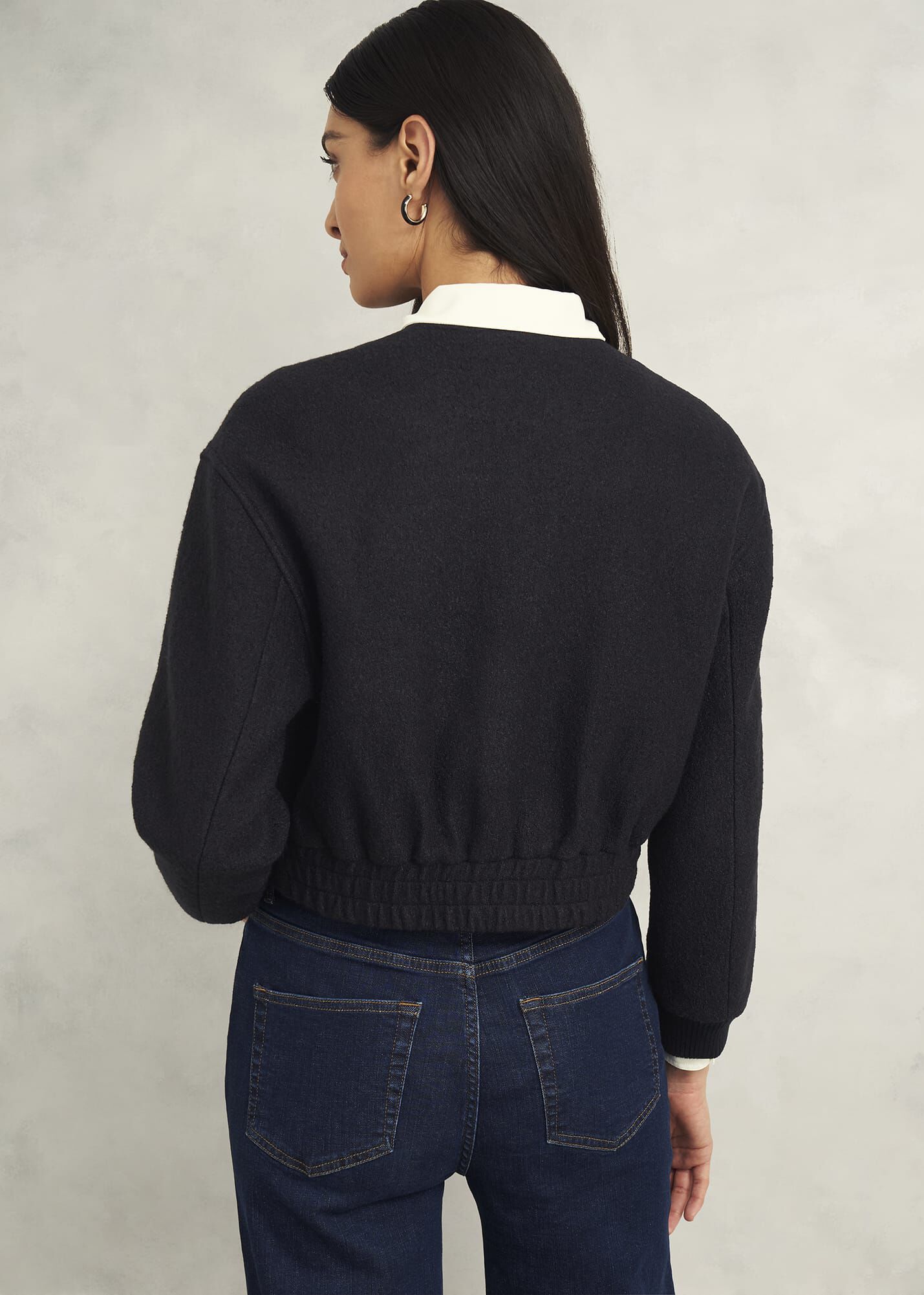★Hobbs London★ ウール エルシャム ボンバー ジャケット Elsham Bomber Jacket With Wool | Hobbs US |