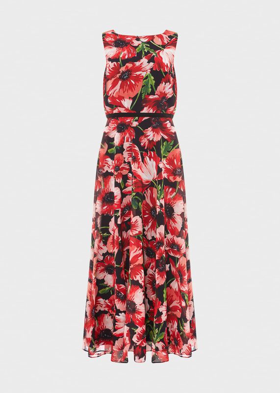 Carly Floral Midi Dress