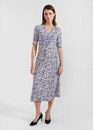 Frankie Dress, Navy Multi, hi-res