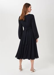 Sadie Dress, Navy, hi-res