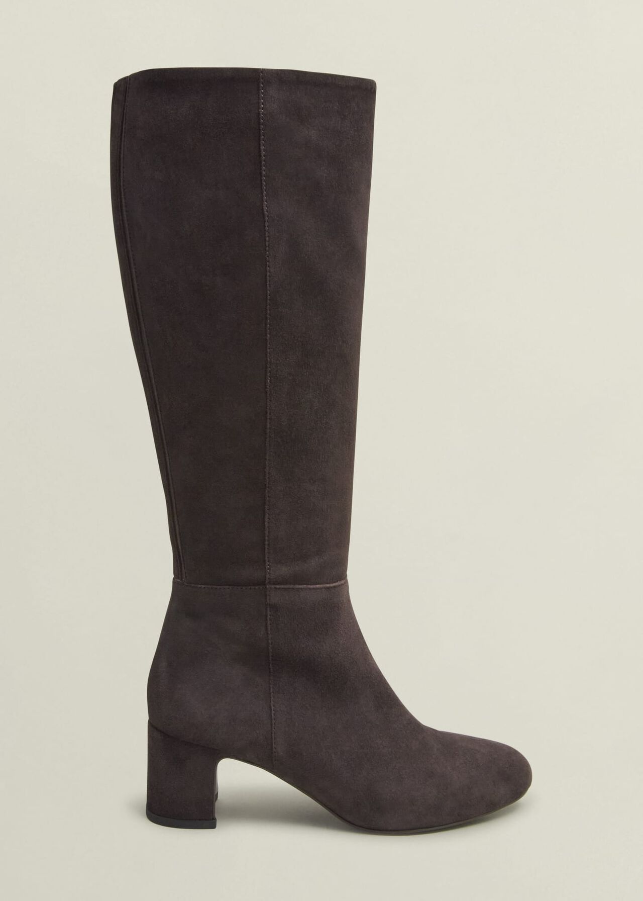 Caroline Knee Boots, Chocolate Brown, hi-res