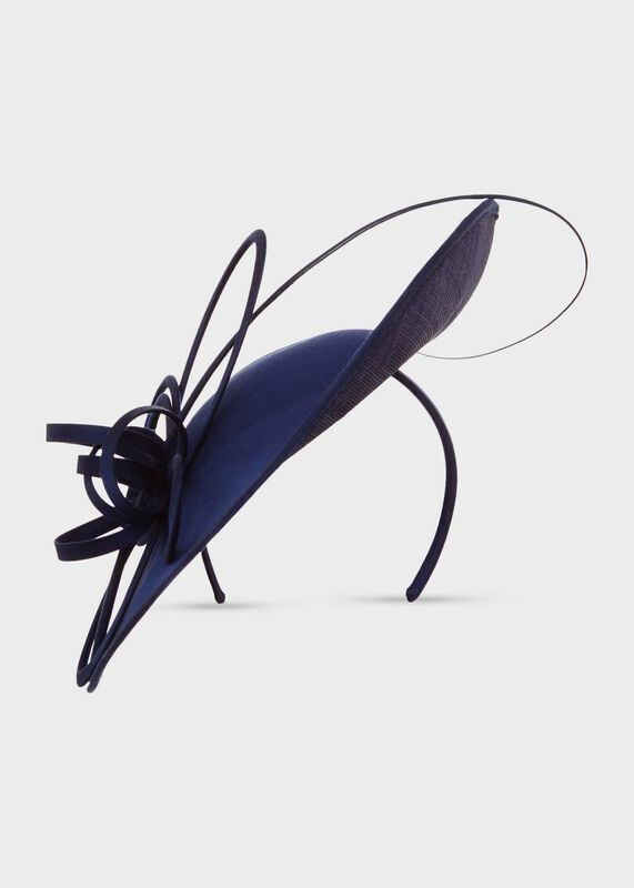 Eugeni Silk Wool Fascinator
