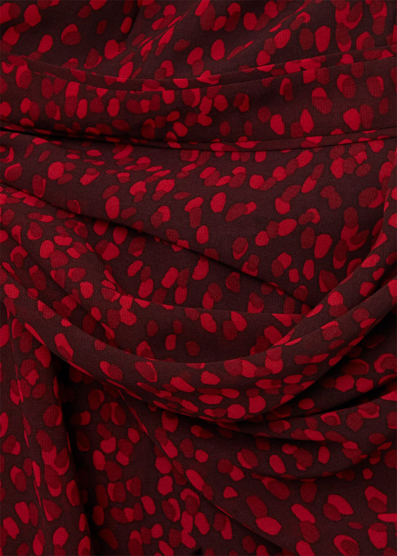 Aurora Fit And Flare Dress, Red Multi, hi-res
