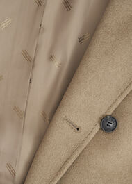 Livia Wool Wrap Coat, Neutral, hi-res