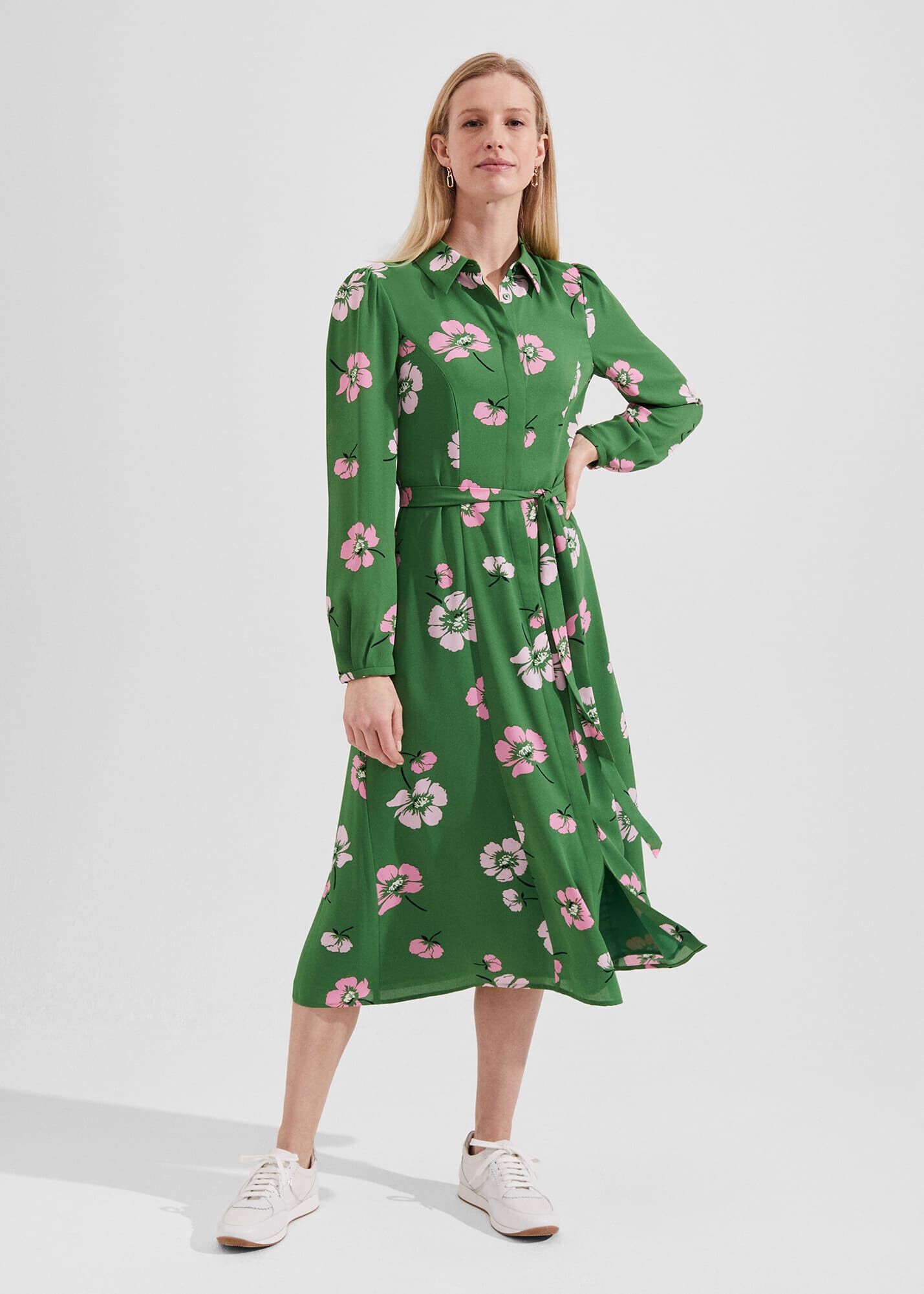 Hobbs shirt dress 2025