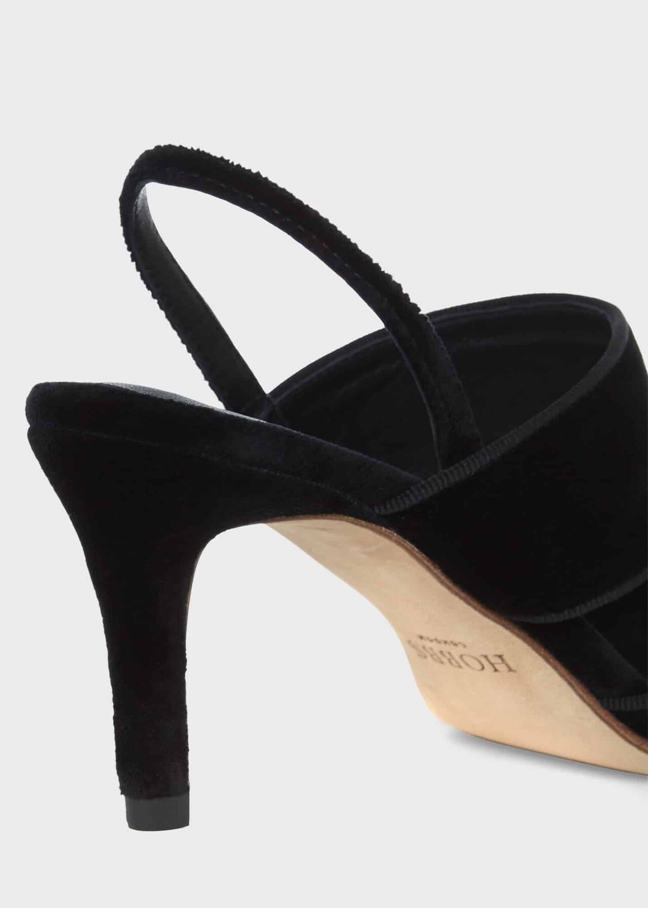 Caitlin Slingback, Black, hi-res