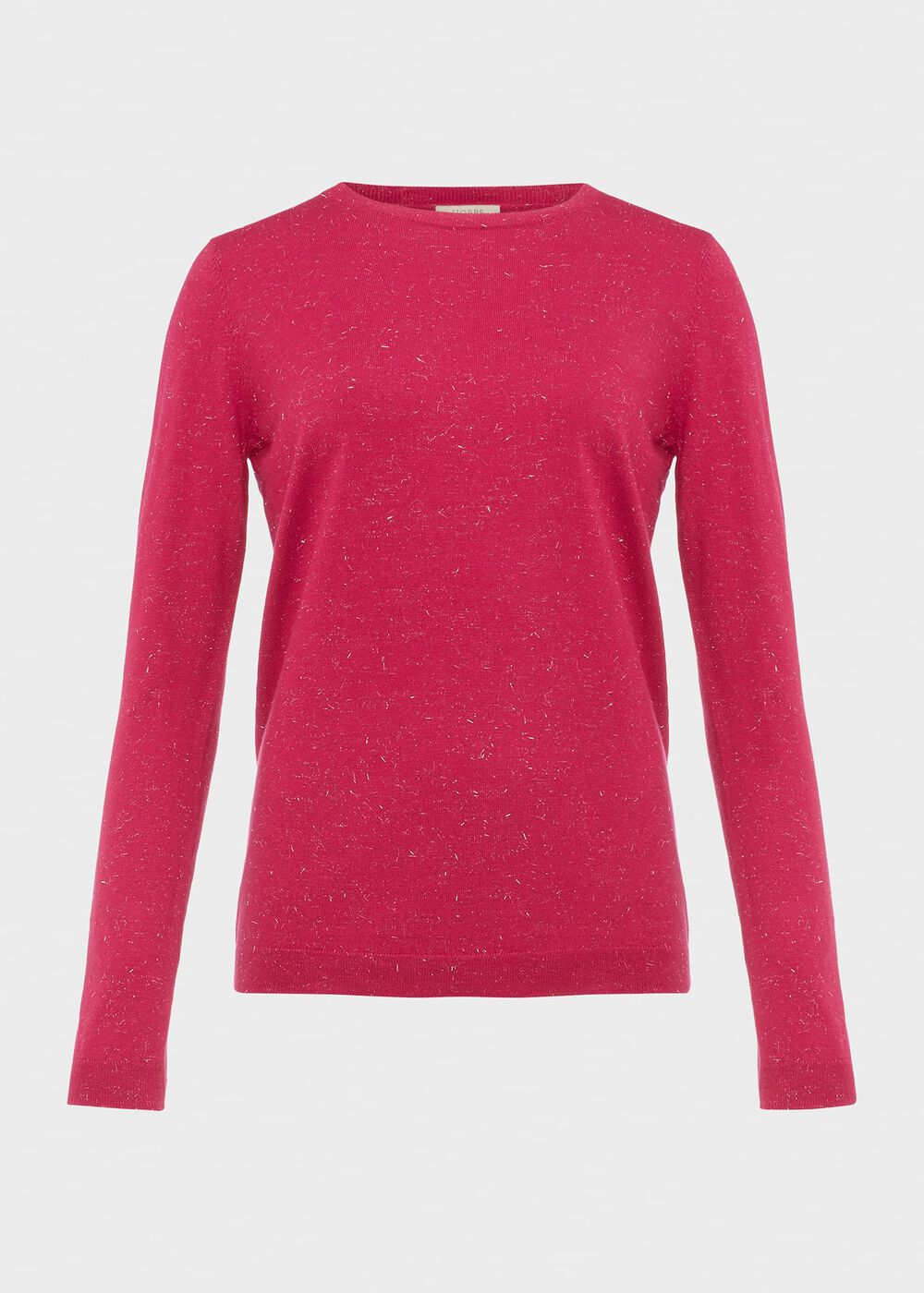 Penny Sparkle Jumper, Pink Silver, hi-res