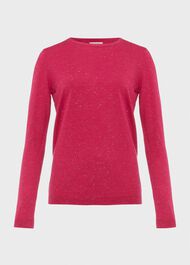Penny Sparkle Sweater, Pink Silver, hi-res