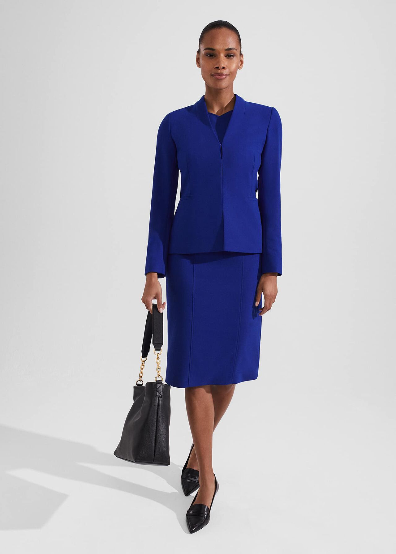 Silvia Dress, Cobalt Blue, hi-res