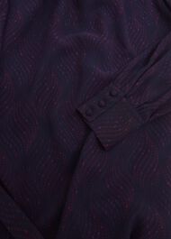 Frances Dress, Plum Multi, hi-res