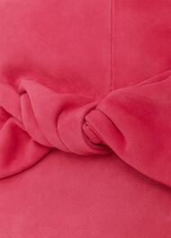 Milly Bow Clutch, Bright Pink, hi-res