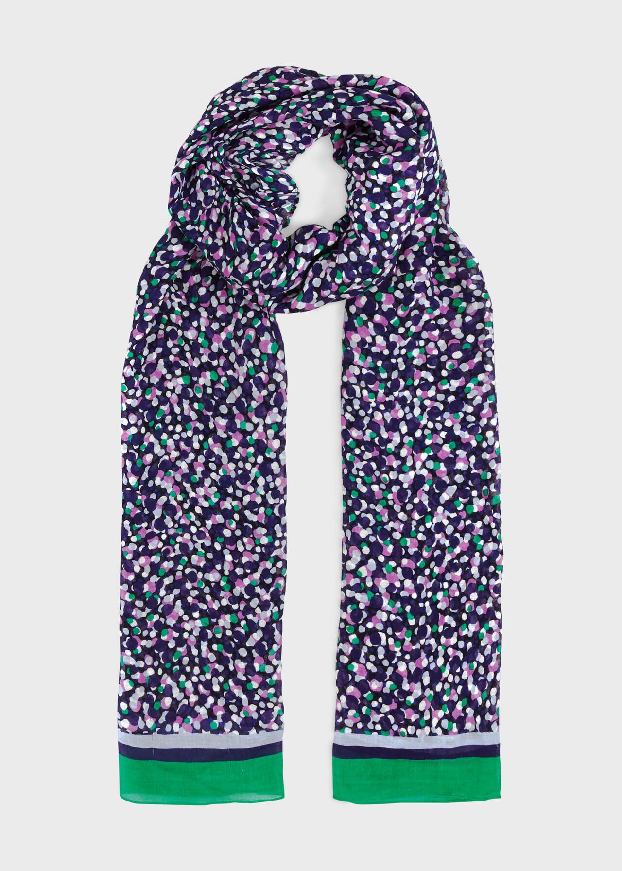 Mollie Scarf, Navy Multi, hi-res