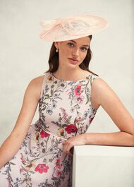 Ottilie Fascinator, Pale Pink, hi-res