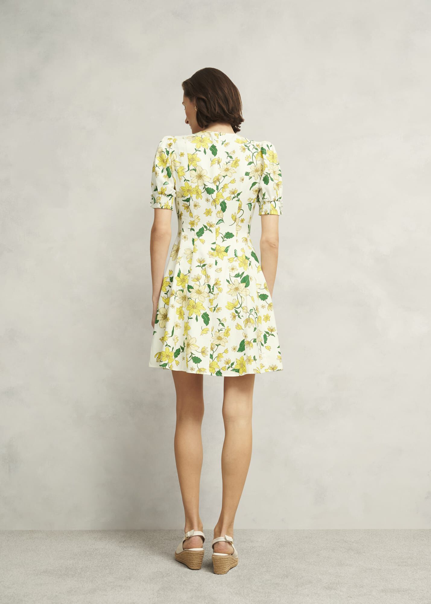 【関税なし】HOBBS ホッブス coniston 花柄 リネン混 ドレス 13627283_fpx.tif