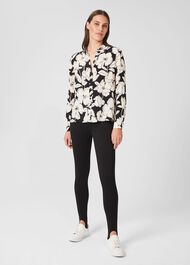Ginny Stirrup Leggings, Black, hi-res