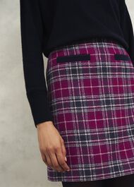 Ruthie Wool Skirt, Pink Multi, hi-res