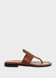 Alara Toepost Sandal, Tan, hi-res