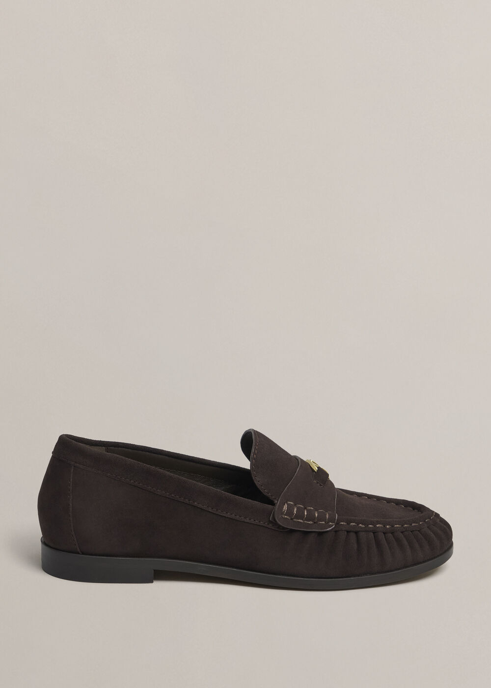 Alana Loafers, Chocolate Brown, hi-res