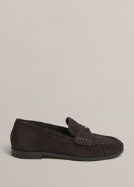 Alana Loafers, Chocolate Brown, hi-res
