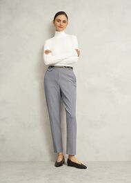 Mischa Turtle Neck Top, Hobbs Ivory, hi-res