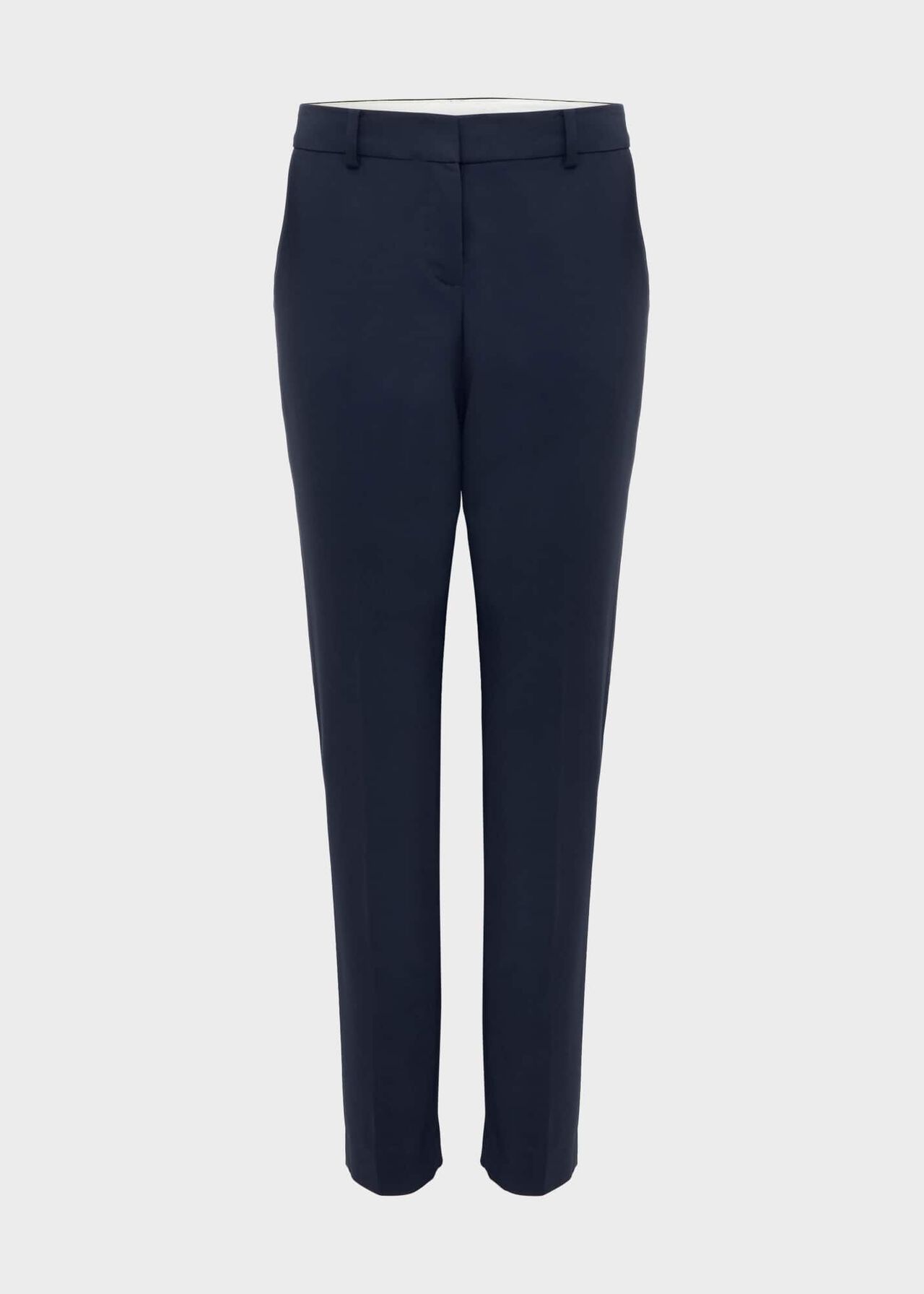 Petite Quin Tapered Trousers, Navy, hi-res