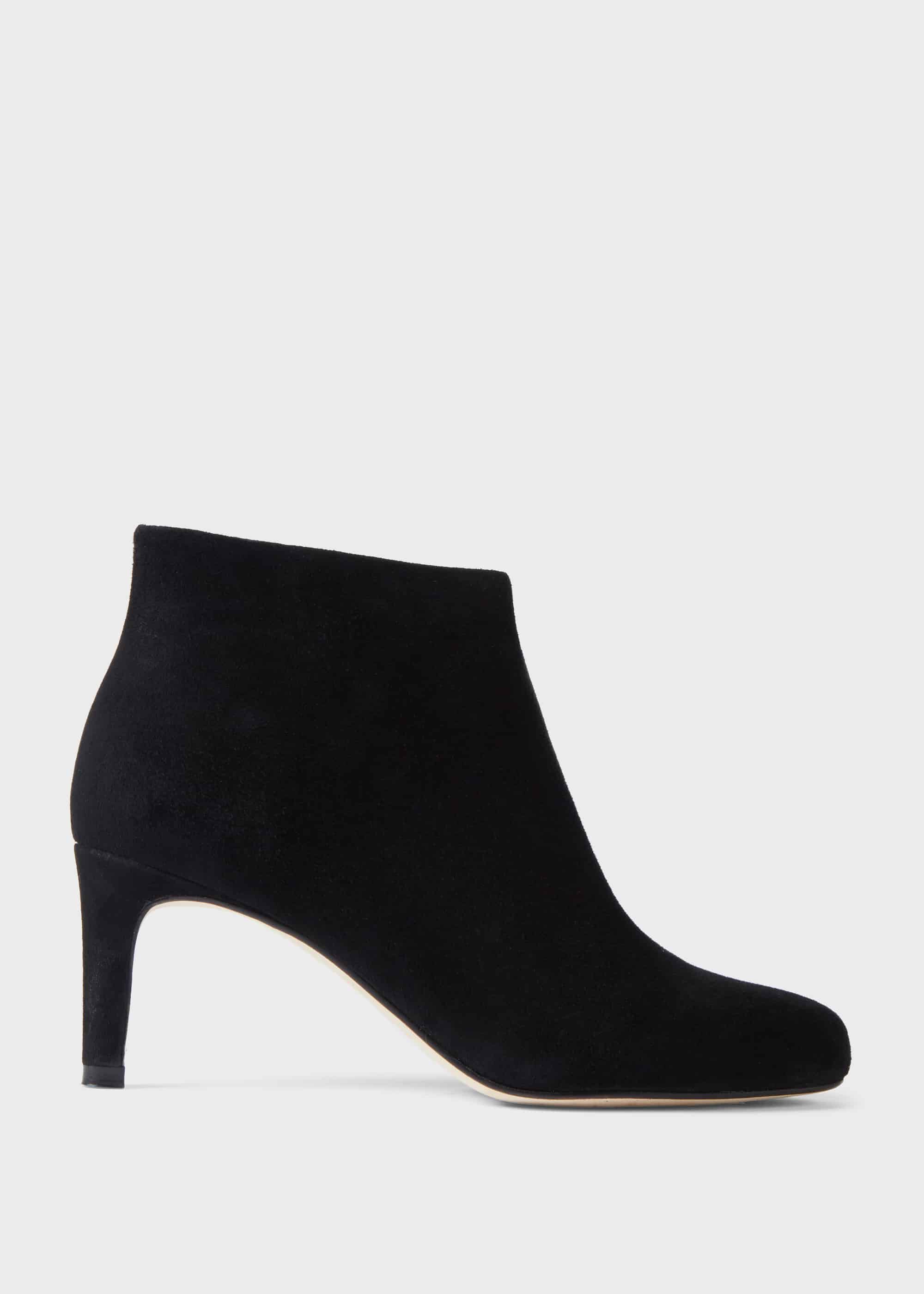 Lizzie Suede Stiletto Ankle Boots | Hobbs