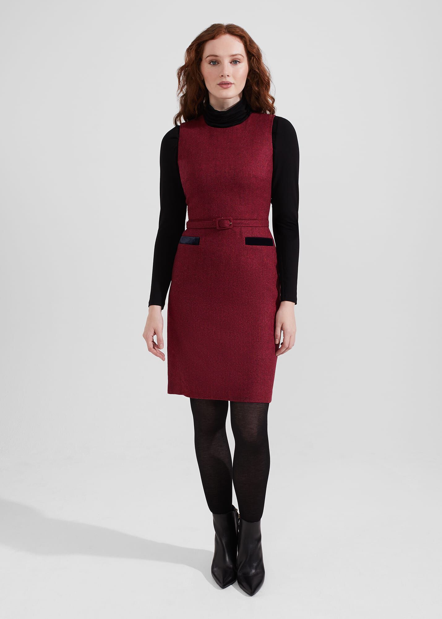 Diane Wool Dress | Hobbs US |