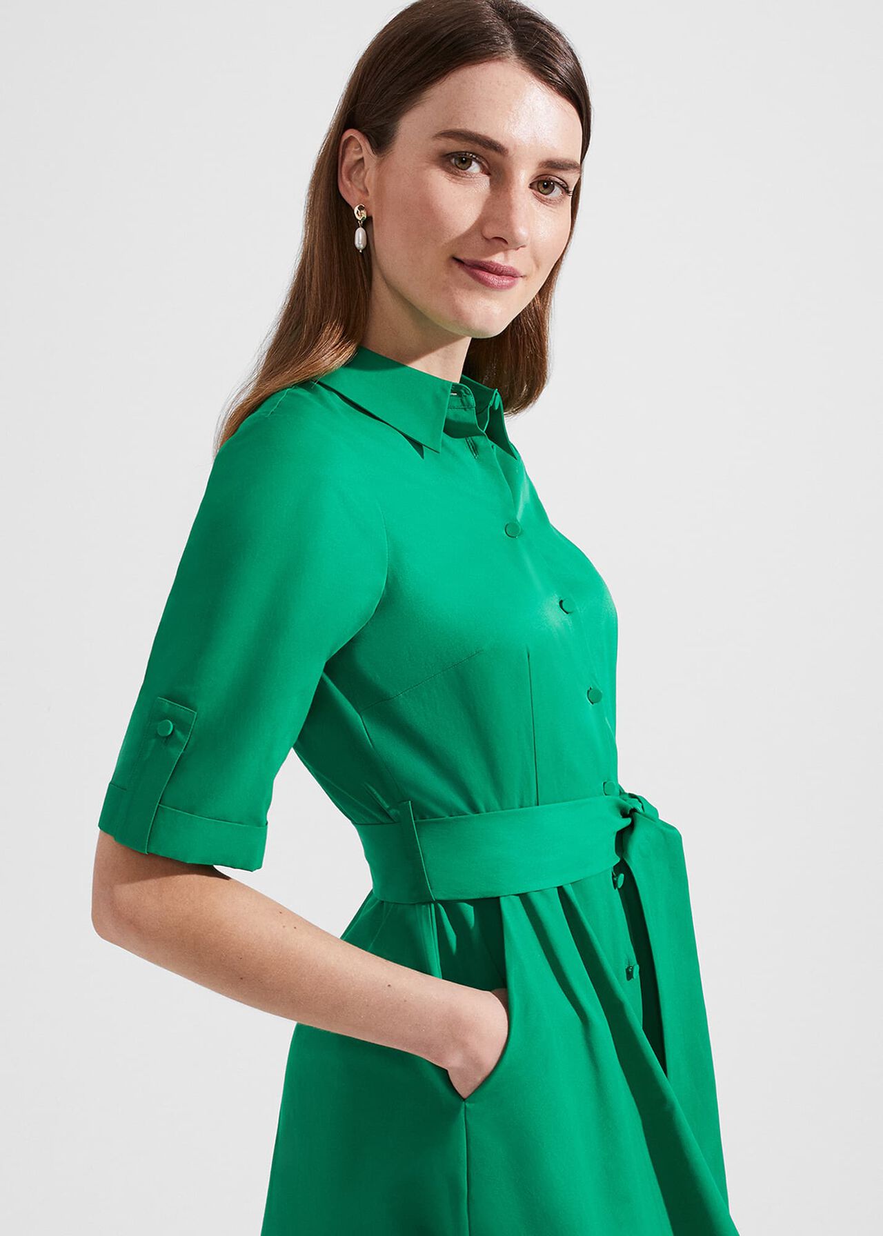 Tyra Dress, Laurel Green, hi-res