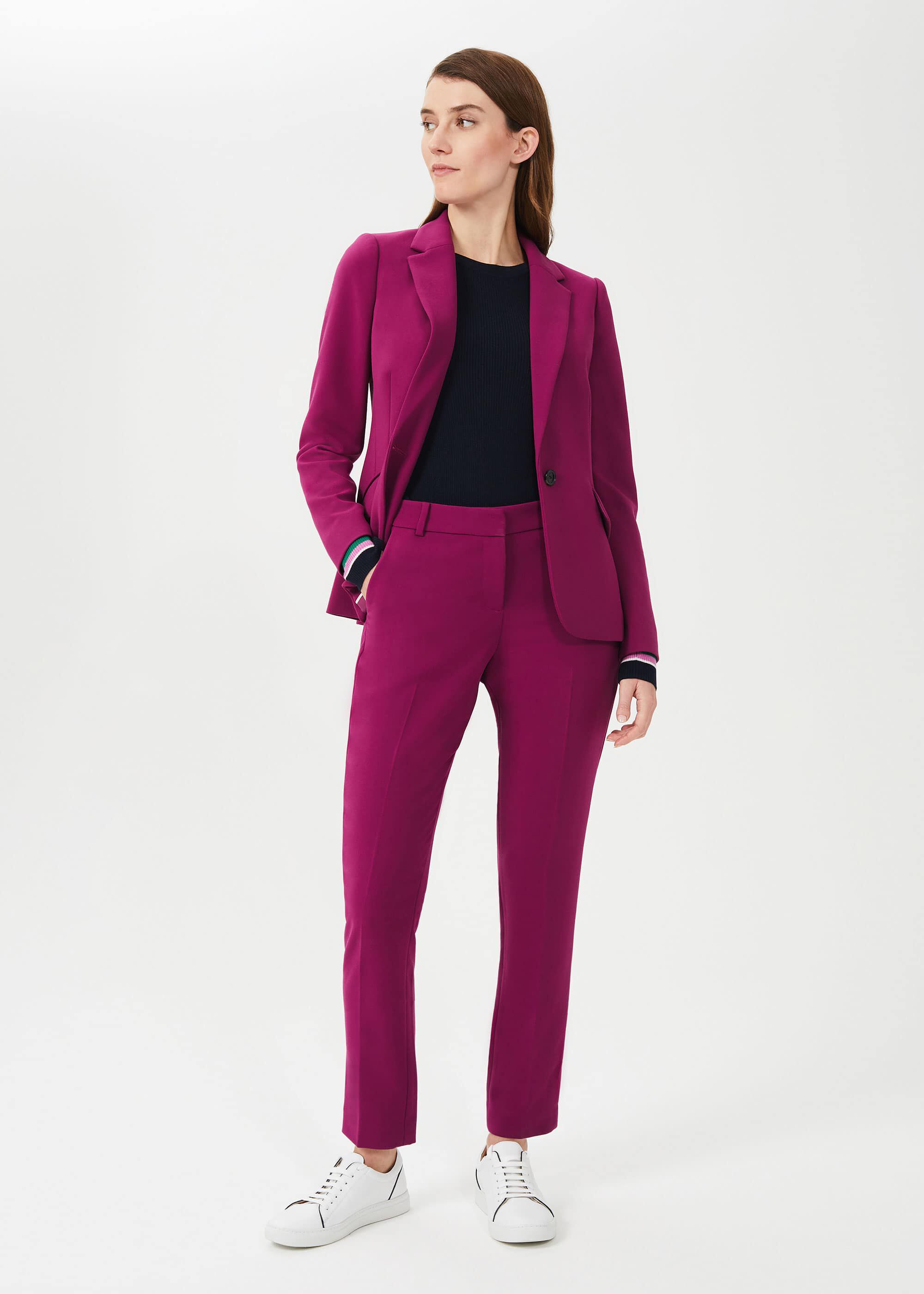raspberry blazer womens