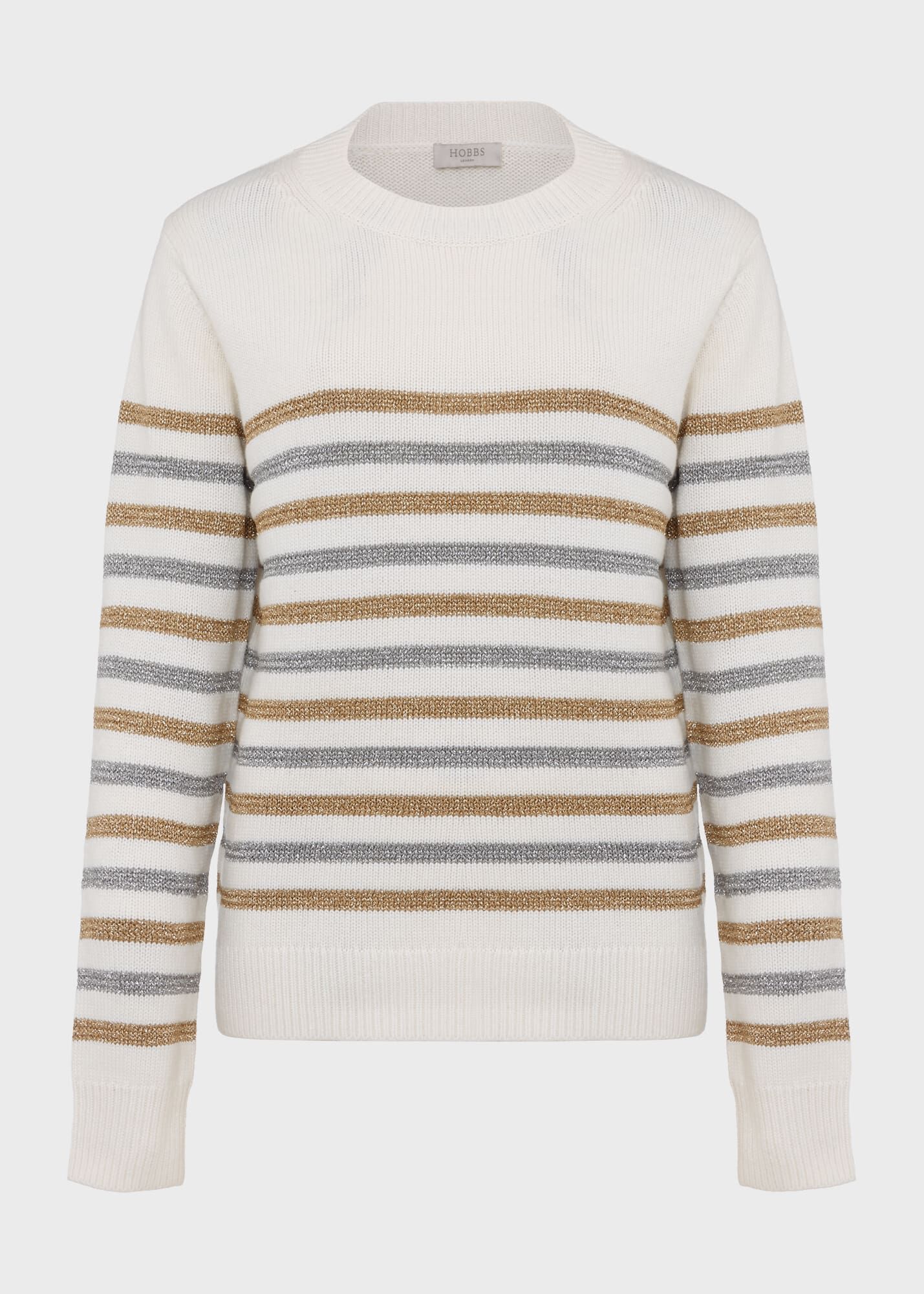 Sparkly discount striped jumper