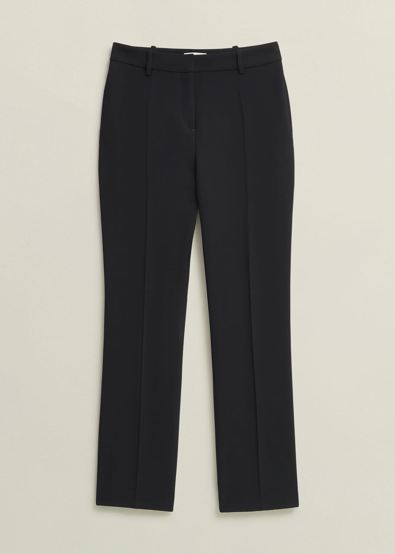 Maya Straight Trousers, Black, hi-res