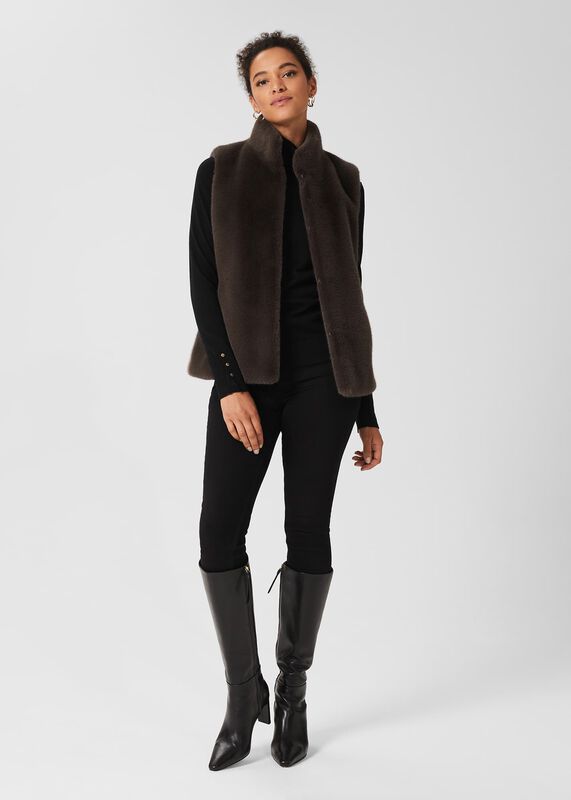 Verena Faux Fur Vest