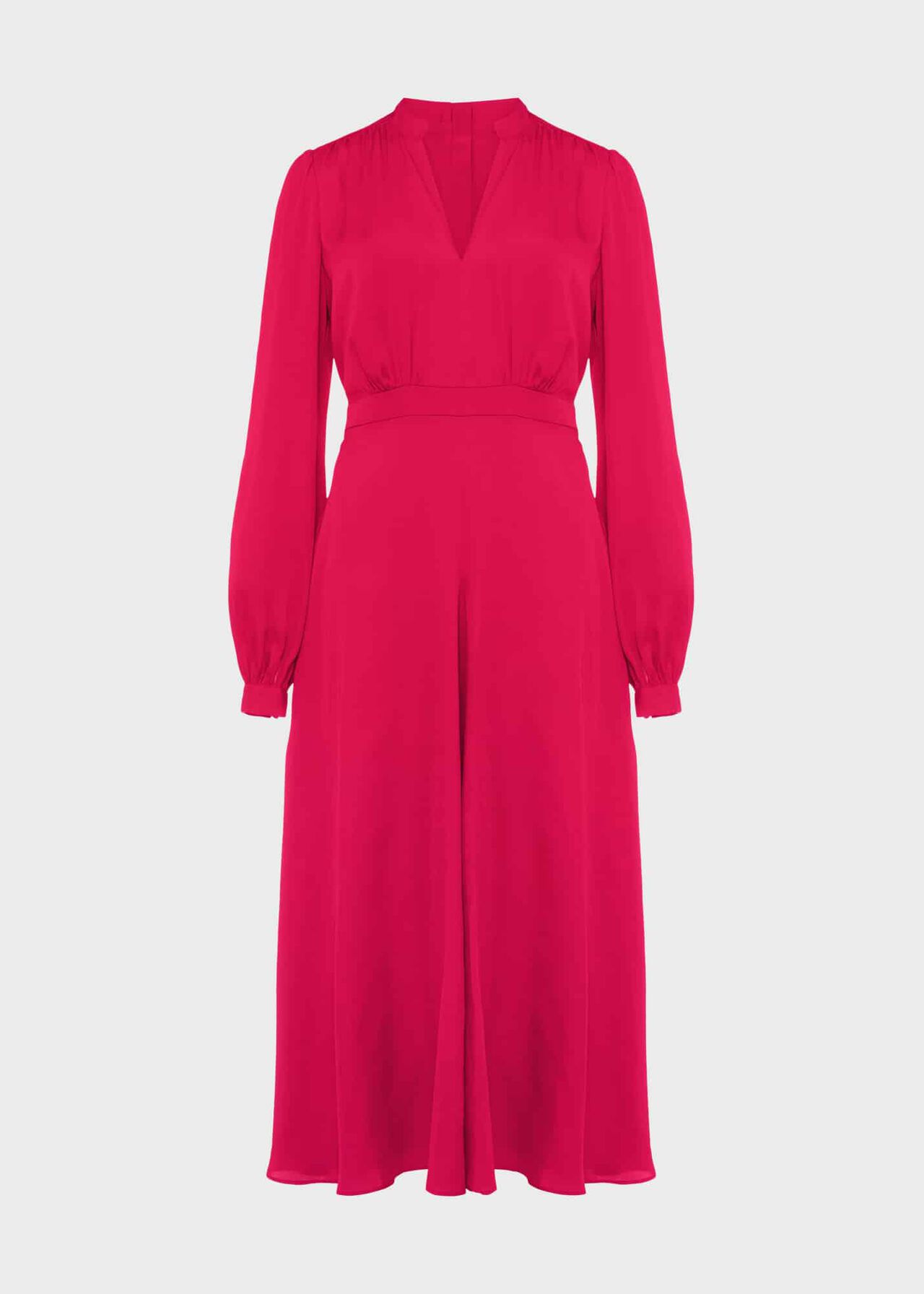Petite Ivanna Fit And Flare Dress, Jam Pink, hi-res