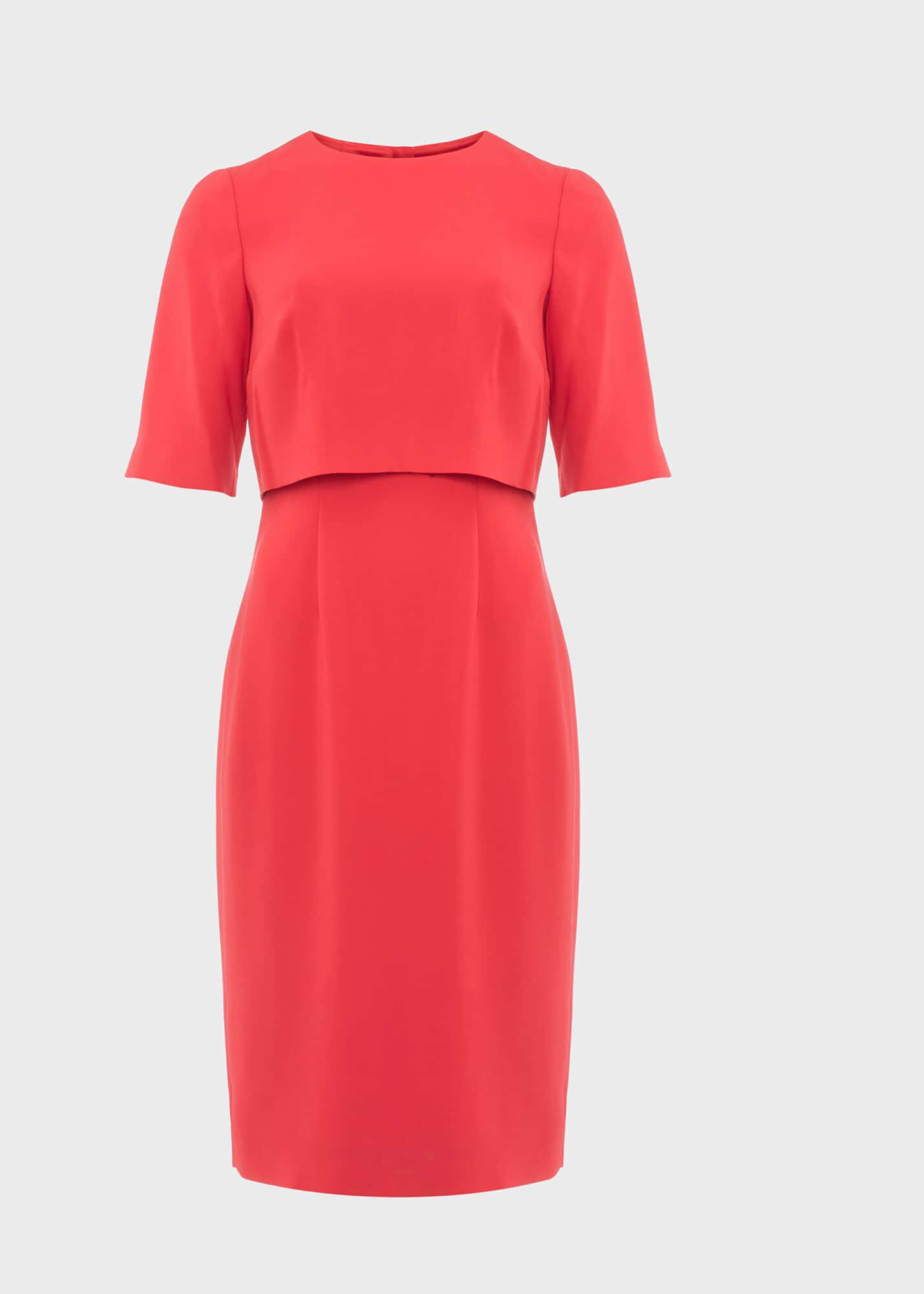 Hobbs moira hotsell dress raspberry