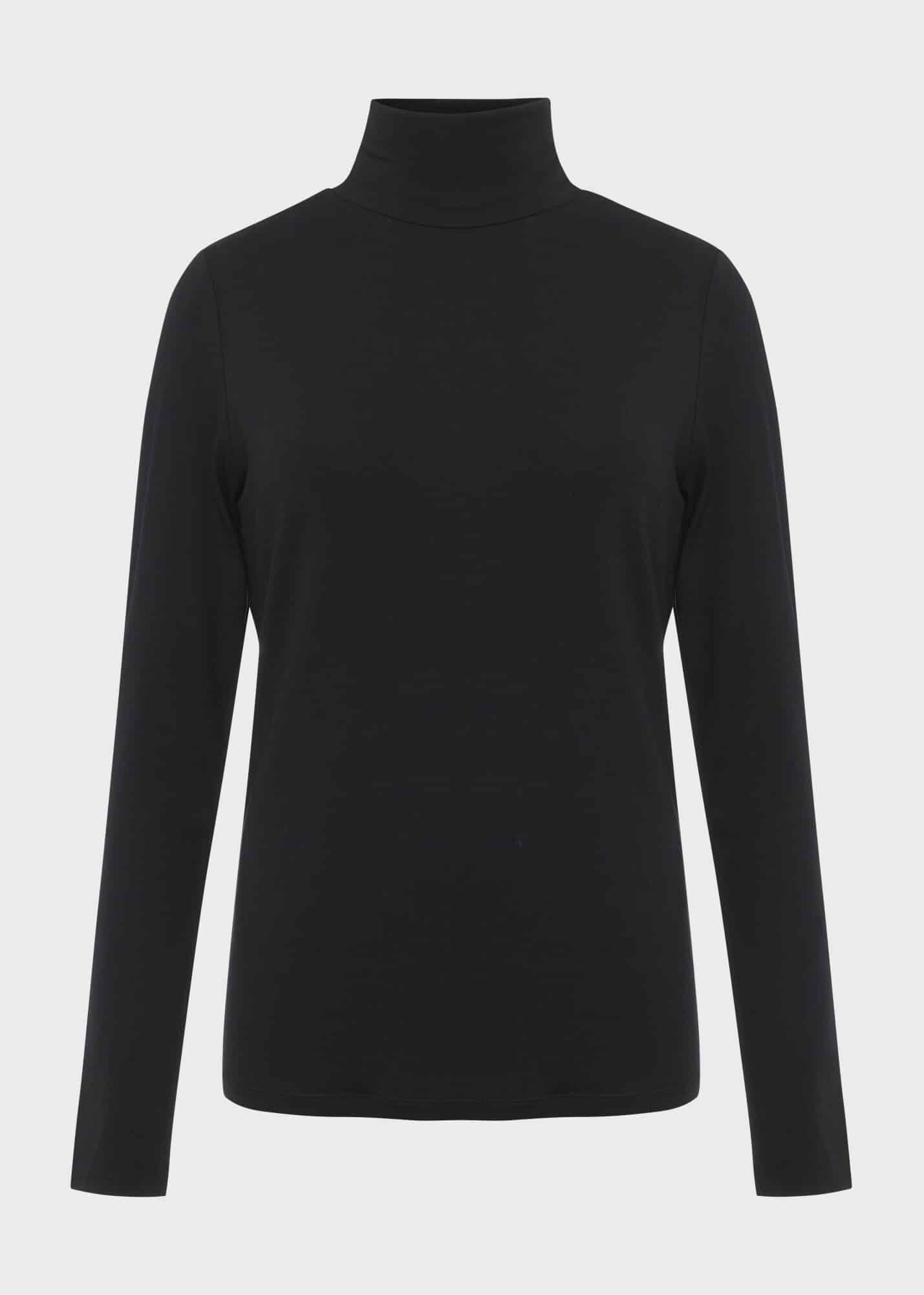 Lara Merino Wool Roll Neck Jumper