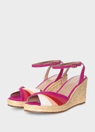Wimbledon Wedge, Pink Multi, hi-res