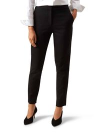 Gael Wool Blend trousers, Black, hi-res